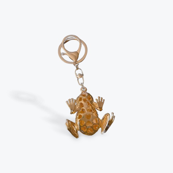 Frog Rhinestone Purse Charm - Picture 2 of 7